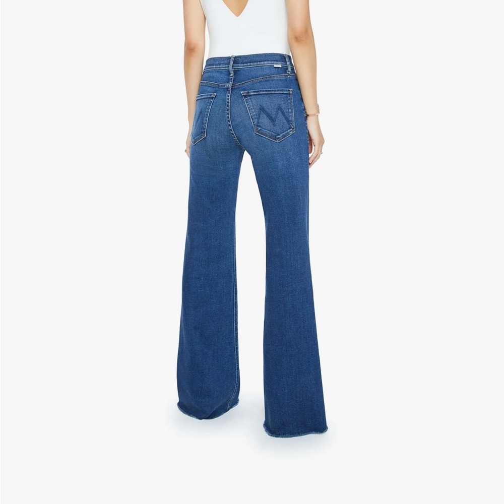 MOTHER ”Lil Doozy Fray”jeans in “Scorching Hot” ✨NWT✨ size 27 - Picture 4 of 10